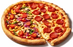 Half and Half ( 11.5" Medium Pizza )